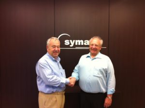 Los responsables de Symaga y de Pal Industries